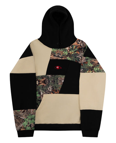 PANEL HOODIE - FOREST CAMO